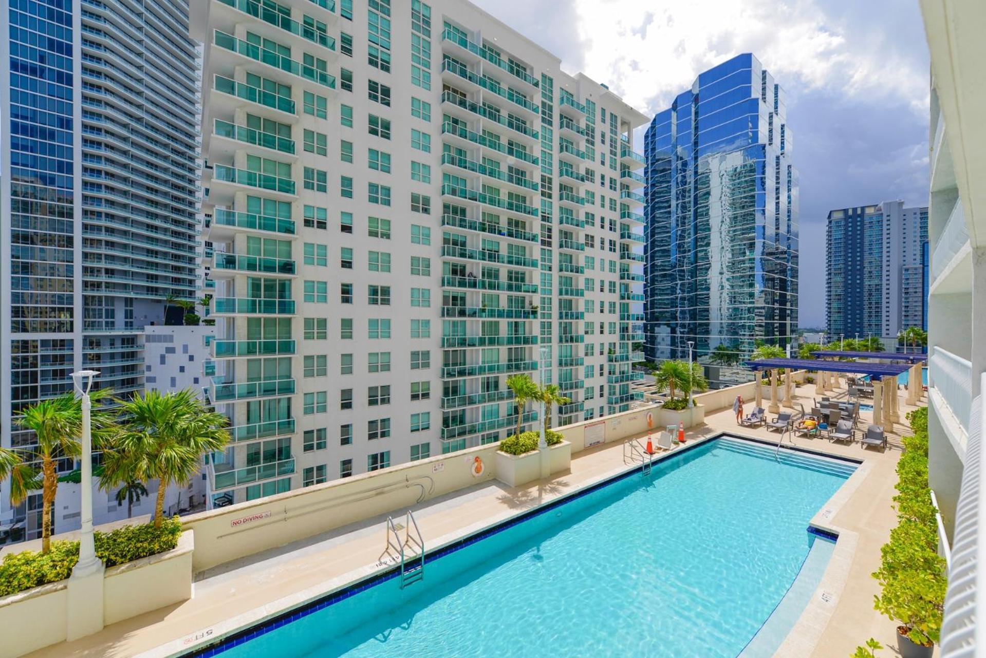 Ocean View Exquisite 1 Bedroom Condo With Free Parking Miami Bagian luar foto