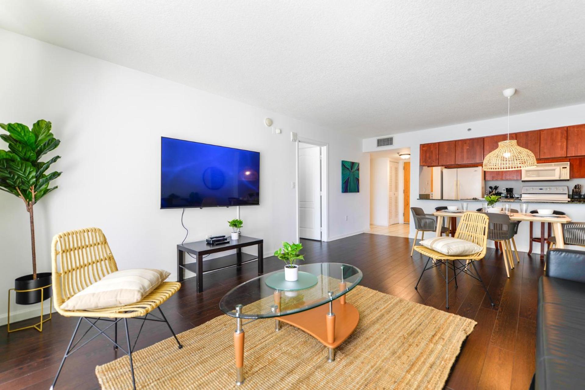 Ocean View Exquisite 1 Bedroom Condo With Free Parking Miami Bagian luar foto