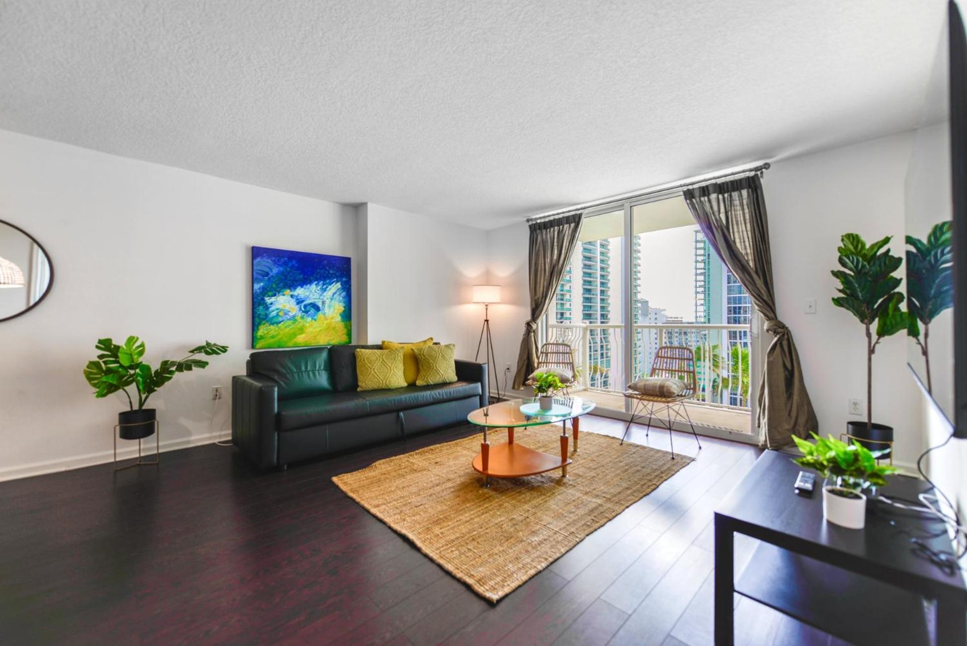 Ocean View Exquisite 1 Bedroom Condo With Free Parking Miami Bagian luar foto