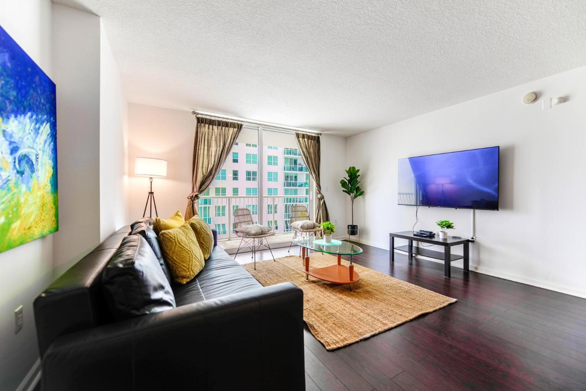 Ocean View Exquisite 1 Bedroom Condo With Free Parking Miami Bagian luar foto